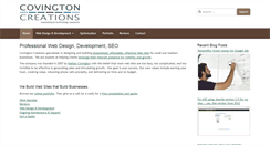 Desktop Screenshot of covingtoncreations.com